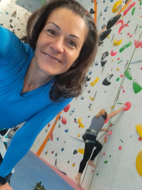 Lezenie na umelej stene 7 január 2023