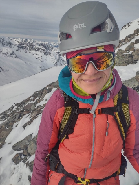 Skialpinizmus v Stubaiských Alpách 01 2023