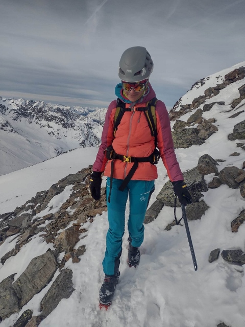 Skialpinizmus v Stubaiských Alpách 01 2023