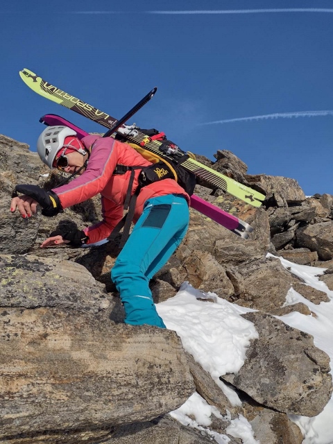 Skialpinizmus v Stubaiských Alpách 01 2023