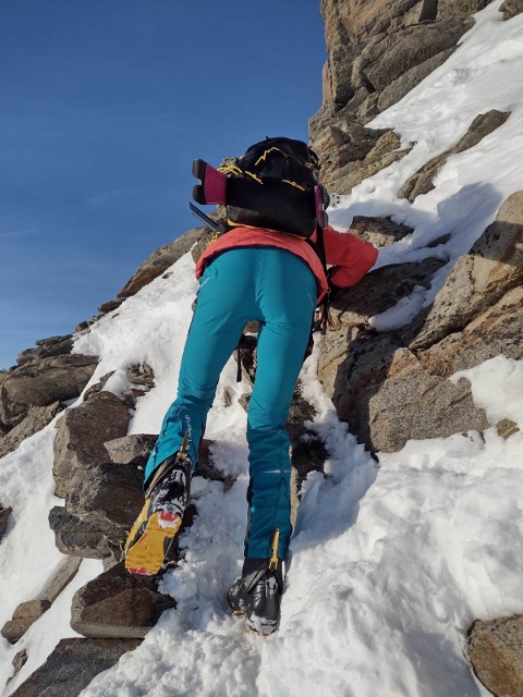 Skialpinizmus v Stubaiských Alpách 01 2023