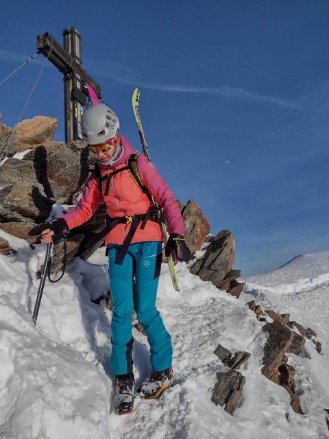 Skialpinizmus v Stubaiských Alpách 01 2023