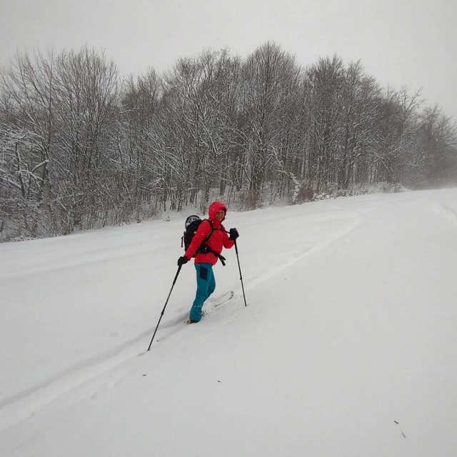 Skialpinizmus vo Veľkej Fatre 5 február 2023
