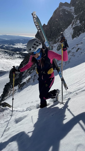 Skialpinizmus vo Vysokých Tatrách 02 a 12 2023