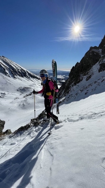Skialpinizmus vo Vysokých Tatrách 02 a 12 2023