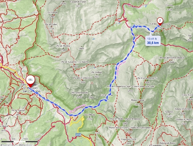 Dolomity VII sobota 10 jún 2023
