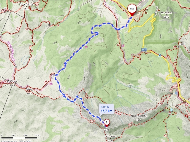 Dolomity VIII nedeľa 11 jún 2023