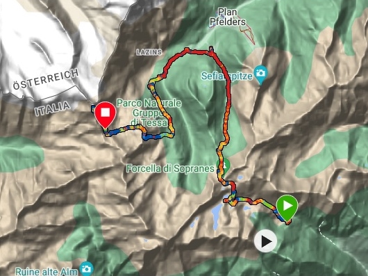 Tiroler Höhenweg 1 august 2023