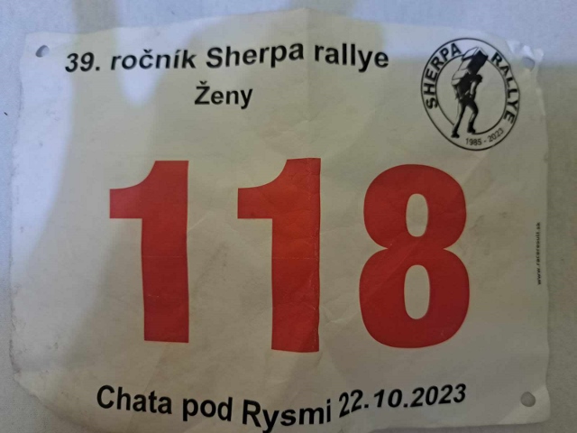Sherpa Rallye 22 október 2023