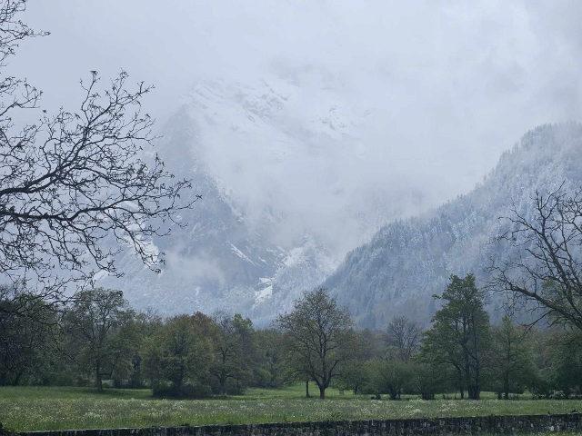 Lago di Como a Graubünden 20 apríl 2024