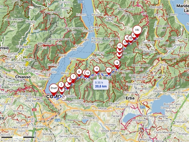 Lago di Como Lago di Como 5 apríl 2024
