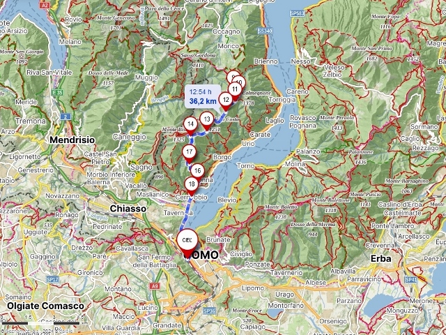 Lago di Como Lago di Como 5 apríl 2024