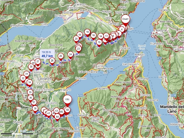 Lago di Como a Graubünden 20 apríl 2024