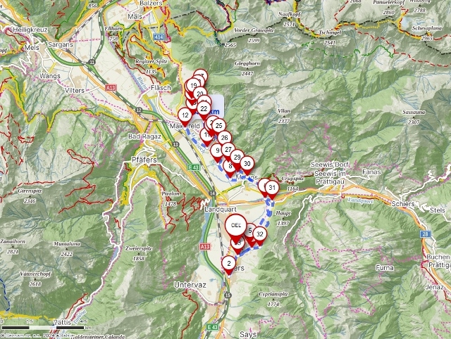 Lago di Como a Graubünden 20 apríl 2024
