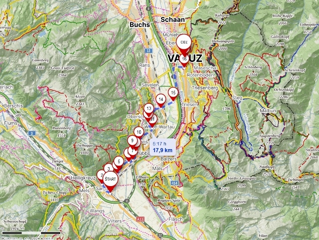 Lago di Como a Graubünden 20 apríl 2024