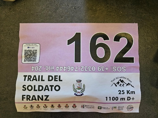 Trail del Soldato Franz Trail del Soldato Franz April 2025